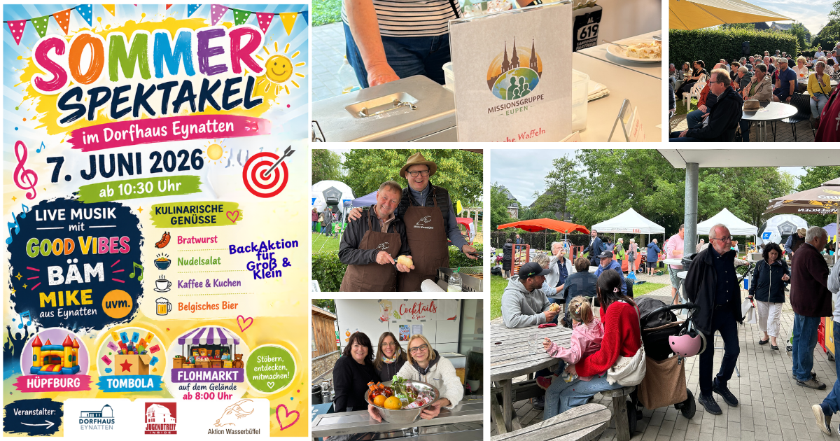 Gelungenes Sommerspektakel in Eynatten